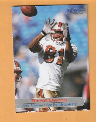 Terrell Owens San Francisco 49ers 2002 Sports Illustrated for Kids #201 7Y - Image 1 of 2