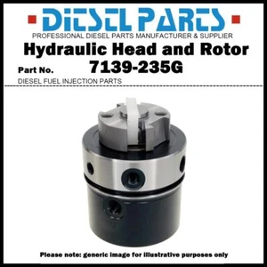 Hydraulic Head and Rotor 7139-235G 7139-235Q 7180-593Q for Perkins A3.152 (MF-3) - Picture 1 of 9