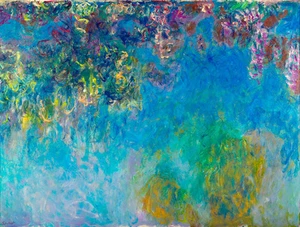 Wisteria by Claude Monet A1+ High Quality Art Print - Picture 1 of 1