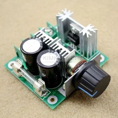 6V-12V-24V-36V-40V-60V-90V / 15A DC Motor Speed Control PWM Controller New - Image 1 of 4