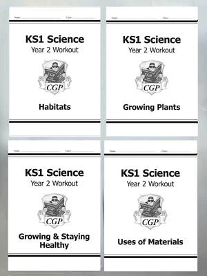 Home Learning KS1 Science year 2 Bundle of 4 workbooks Age 5-7 Years New - Image 1 of 4