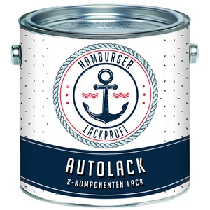 2K car paint MATT yellow RAL 1018 zinc yellow SET scratch and impact resistant HLP - Picture 1 of 5