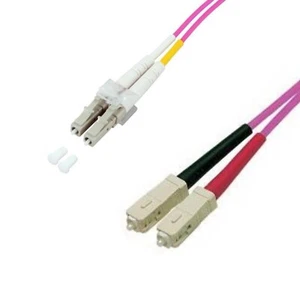 Bretella ottica multimodale OM4 LC-SC Duplex, Patch cord 1-250mt - Made in Italy - Bild 1 von 2