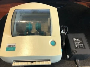 Zebra Eltron LP2443 Serial Direct Thermal Label Printer & Adapter - Picture 1 of 2