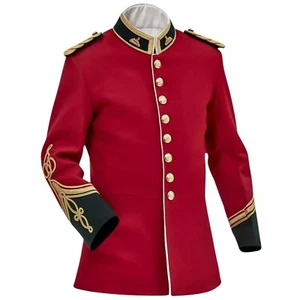 Chaqueta Militar Británica Anglo-Zulú De Colección Abrigo Rojo Victoriano Túnica 1879 - Imagen 1 de 14