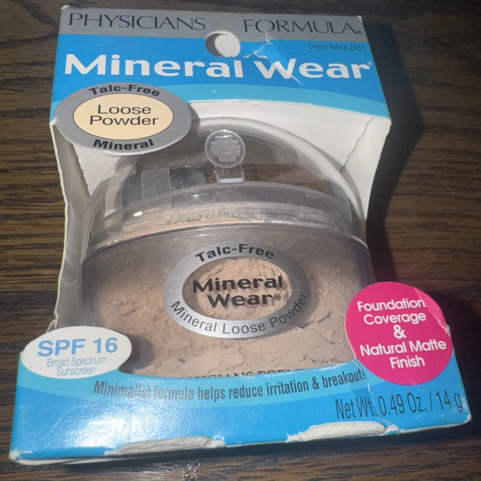 Physicians Formula Mineral Wear Talc-Free Loose Powder, Creamy Natural # 2451 - Image 1 of 2
