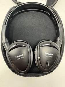 AURICULARES INALÁMBRICOS PARA AUTOMÓVIL FARENHEIT HP-12S DOBLE CANAL IR NEGROS HP12S - Imagen 1 de 5