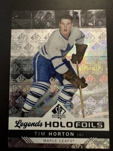 Tim Horton 2024-25 Upper Deck SP Authentic Legends Holofoils #HFL-20 - Picture 1 of 2