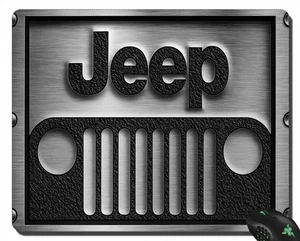 Steampunk Jeep Classic mousepad lock edge macbook asus acer hp PC - Picture 1 of 3