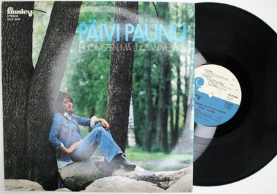 1973 Signed Finnish Pop Päivi Paunu Huomiseen Mä Luotan Vieläkin SFLP 9541 - Image 1 of 4