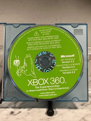 Xbox 360 Retail Kiosk Disc Version 2.3 The Experience Disc - Image 1 of 4