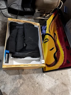 R1 鞋 女式 预测 尺码 6 黑色 靴子 Thinsulate Ms3 — 第 1/4 张图片