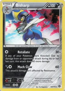 Pokemon - Bisharp #64/114 - XY - Steam Siege Holo - Bild 1 von 2