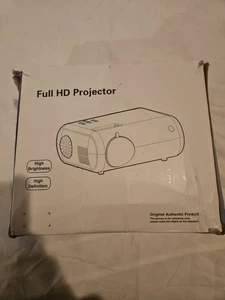 Full HD Projector, white, open box With Wifi, Bluetooth, IOS, Android Connection - Picture 1 of 13