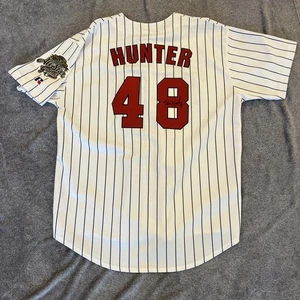 Torii Hunter signed Minnesota Twins Jersey autograph. 2002 Allstar Patch. No COA - Picture 1 of 9