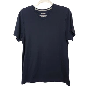 Rhone T-Shirt Herren Medium V-Ausschnitt Performance Athletic Pima Cotton Blend Tee - Bild 1 von 8