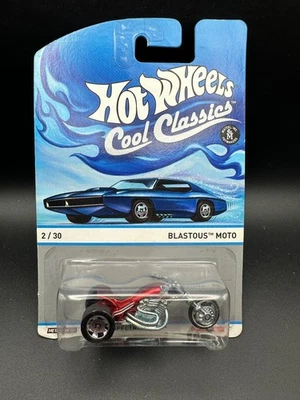 2013 Hot Wheels Cool Classics 2/30 BLASTOUS MOTTO Red w/Chrome RS Spoke / MC5 Sp - Image 1 of 2