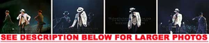 MICHAEL JACKSON SMOOTH CRIME LIVE 4xRARE8x10 FOTOS - Bild 1 von 1