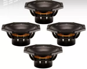 4 x B&C 8NDL64 8" Woofer al neodimio 700 Watt Altoparlante basso medio professionale 8 Ohm (QUATTRO) - Foto 1 di 8