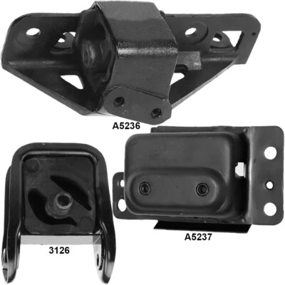 Крепления двигателя и коробки передач 3 шт набор для 97-98 Buick Park Avenue 3,8 л AT! - Изображение 1 из 4