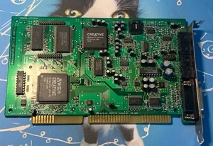 ISA Genuine Creative AWE64 CT4500 Sound Blaster PNP Sound Card. Works - Picture 1 of 4