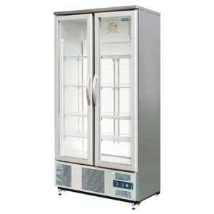 POLAR DOUBLE HINGED DOOR UPRIGHT BACK BAR COOLER CK477-A - Picture 1 of 3