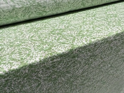 Lady K легкий одиночный Джерси ткани, на метр - мозаика плитки печати - зеленый - Изображение 1 из 3