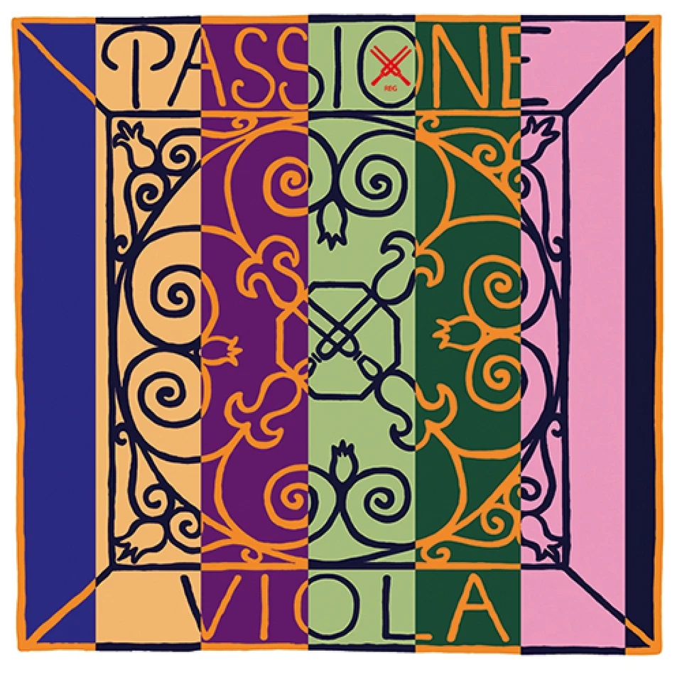 PIRASTRO Passione 4/4 Viola Viola Intestino Corde SET, Medio, Viola Strings Set - Immagine 1 di 1