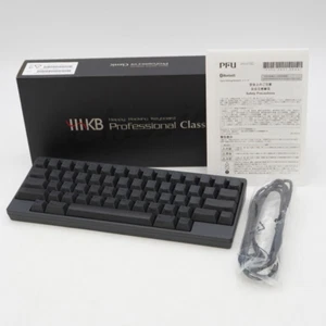 Clavier classique professionnel PFU HHKB PD-KB401BN noir vierge disposition anglaise - Photo 1/7