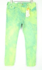 SCOTCH & SODA Steele W33/L32 Men Jeans Green Cotton Stretch Super Slim Dyed Wash