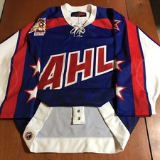 Authentic Wilkes Barre Scranton Penguins 2001 AHL All Star Hockey Jersey Blue 54