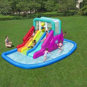 H2OGO! Triple Splash Kids Inflatable Water Park - Picture 1 of 10