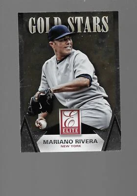 2015   Mariano Rivera, Panini- Elite, Gold Stars - Image 1 of 2