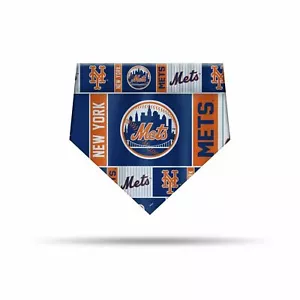 BANDANA PER CANE NEW YORK METS CANE GATTO PREMIUM SOPRA COLLARE PICCOLO MEDIO GRANDE - Foto 1 di 1