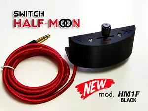 Half-Moon Leslie Switch für 5D/6D 61-73, Stage 3/4, C1 C2D (Clavia Nord) SCHWARZ - Bild 1 von 4