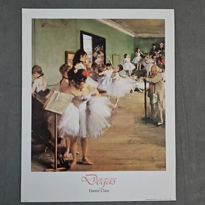 Edgar Degas Poster Tanzkurs 16x20 Kunstdruck 16-378 - Bild 1 von 10