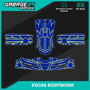 LN KART STYLE KG 507 508 KARTING STICKER KIT - Picture 1 of 2