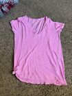 J. Crew Vintage Cotton V-Neck Shirt Woman’s Small-Flawed