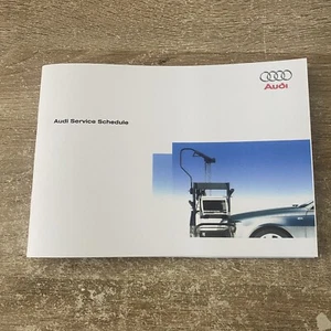 New Blank Audi Service Log Book Booklet - Bild 1 von 10