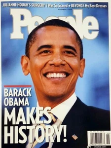 RIVISTA DEL POPOLO Barack Obama FA LA STORIA! 17 novembre 2008 edizione da collezione GRATIS - Foto 1 di 7