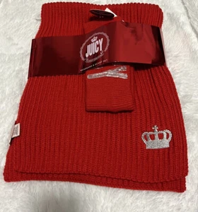 Juicy By Juicy Couture Logo Scarf And Headband 2-pc. Color Red One Size - Picture 1 of 3