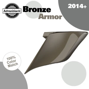 ARMADURA DE BRONCE cubiertas laterales extendidas para más de 14 Harley Touring Street Road - Imagen 1 de 7