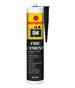 Hotspot Fire Cement - Fire Cement for Boilers & Stoves Buff / Black - Picture 1 of 3