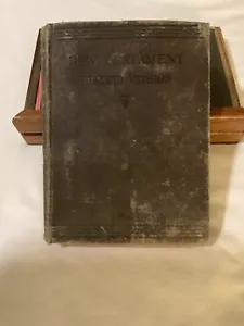 ANTIQUE NEW TESTAMENT REVISED VERSION HC 1881 Translated Out of Greek CAMBRIDGE - Picture 1 of 10
