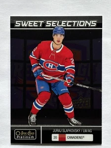 2022-23 O-Pee-Chee Platinum  #SS-6 Juraj Slafkovsky Sweet Selections Canadiens - Picture 1 of 2