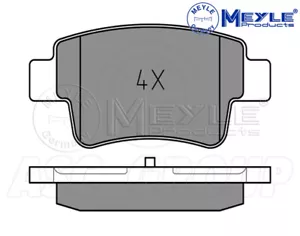Meyle Set Pastiglie Freno, Assale Posteriore con Piastra Anticigolio 025 243 4917/W - Foto 1 di 2