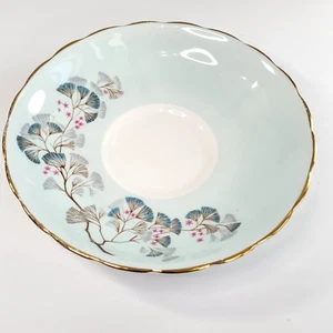 1950s Tuscan Fine English Bone China Juniper D2013 Teacup Plate / Saucer - Picture 1 of 4