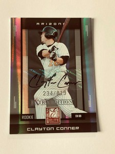 2008 DONRUSS ELITE No.114 CLAYTON CONNER ROOKIE AUTO #234/819