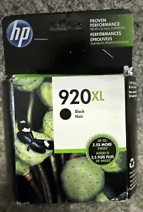 HP 920XL Black Ink Cartridge Sealed Expired 3/17 But Sealed - Picture 1 of 3