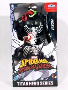 Marvel Titan Hero Series Spider-Man Maximum Venom Series Venom Figure MIB - Picture 1 of 7